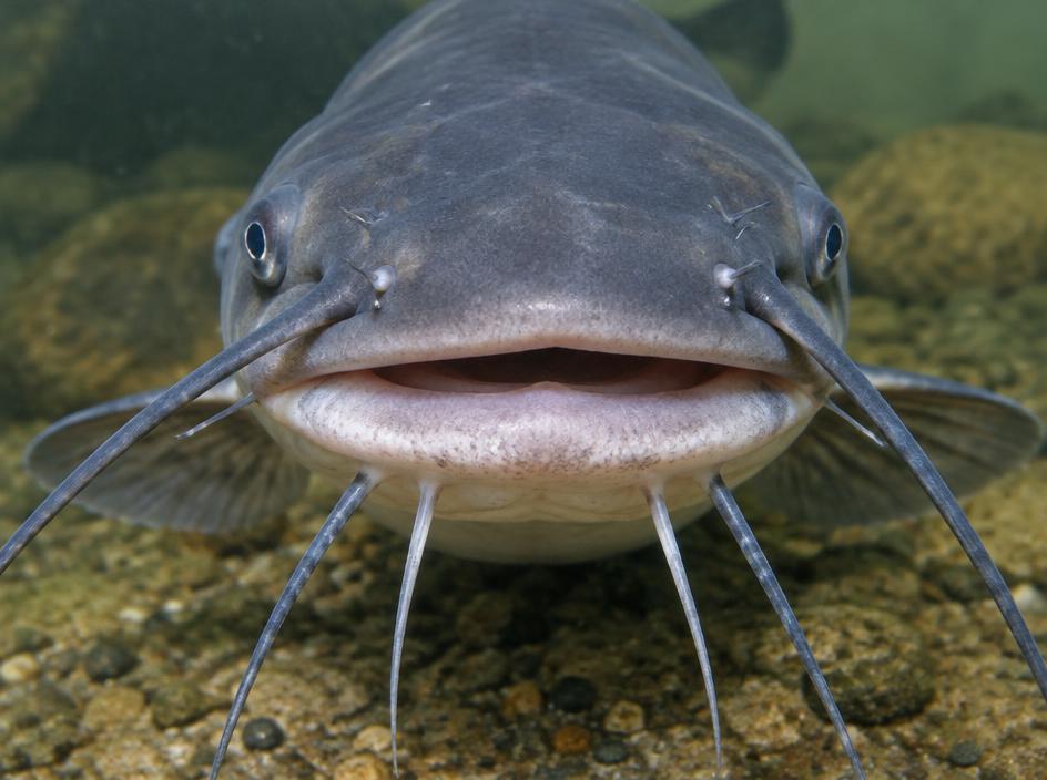Channel Catfish mouth