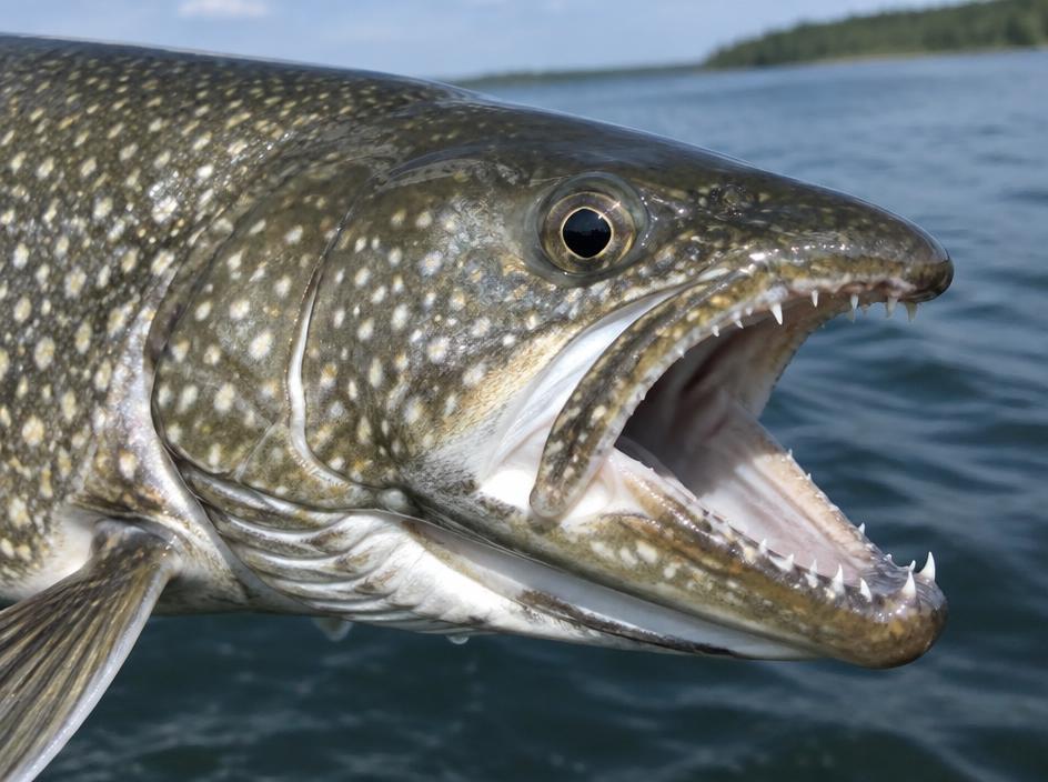 Mackinaw (Lake Trout) mouth