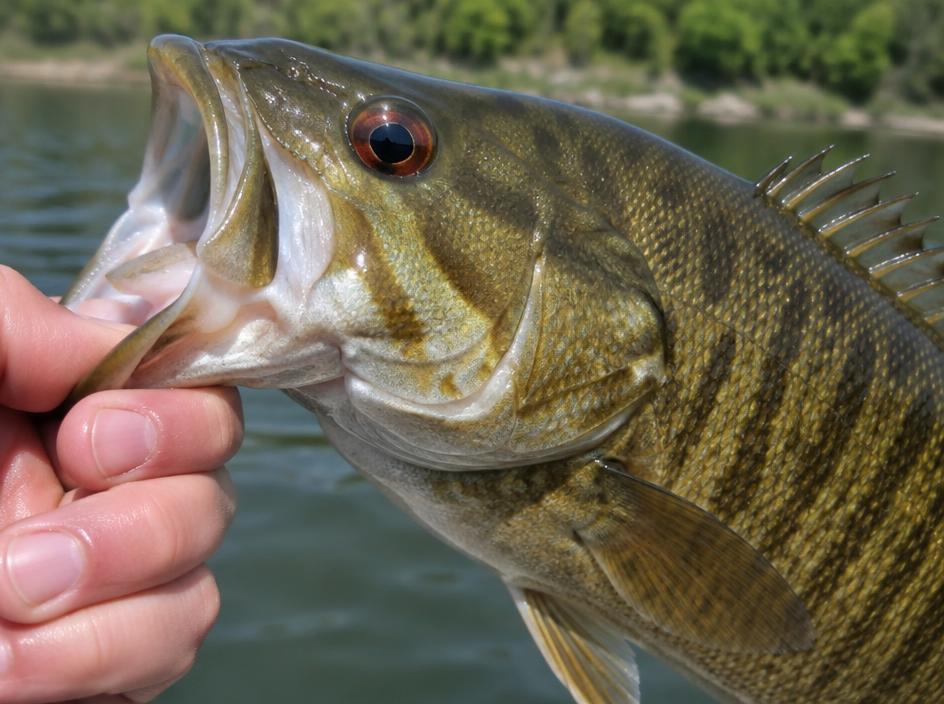 Smallmouth Bass mouth