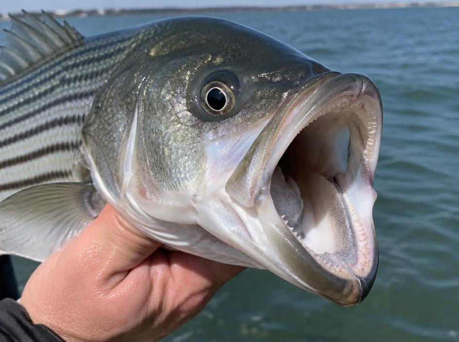 Striped Bass mouth